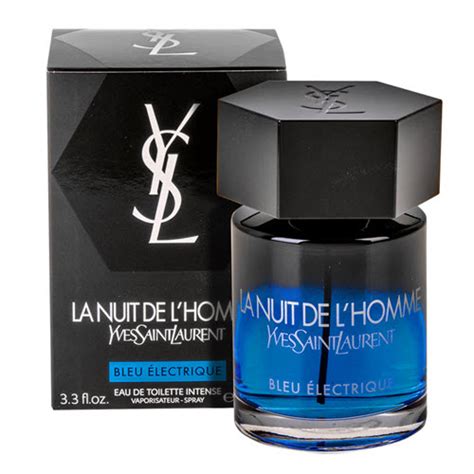 yves saint laurent bluse|ysl la nuit bleu electrique.